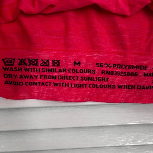 Sweaty Betty Hot Pink 3/4 Sleeve Top - Picture 3 of 4